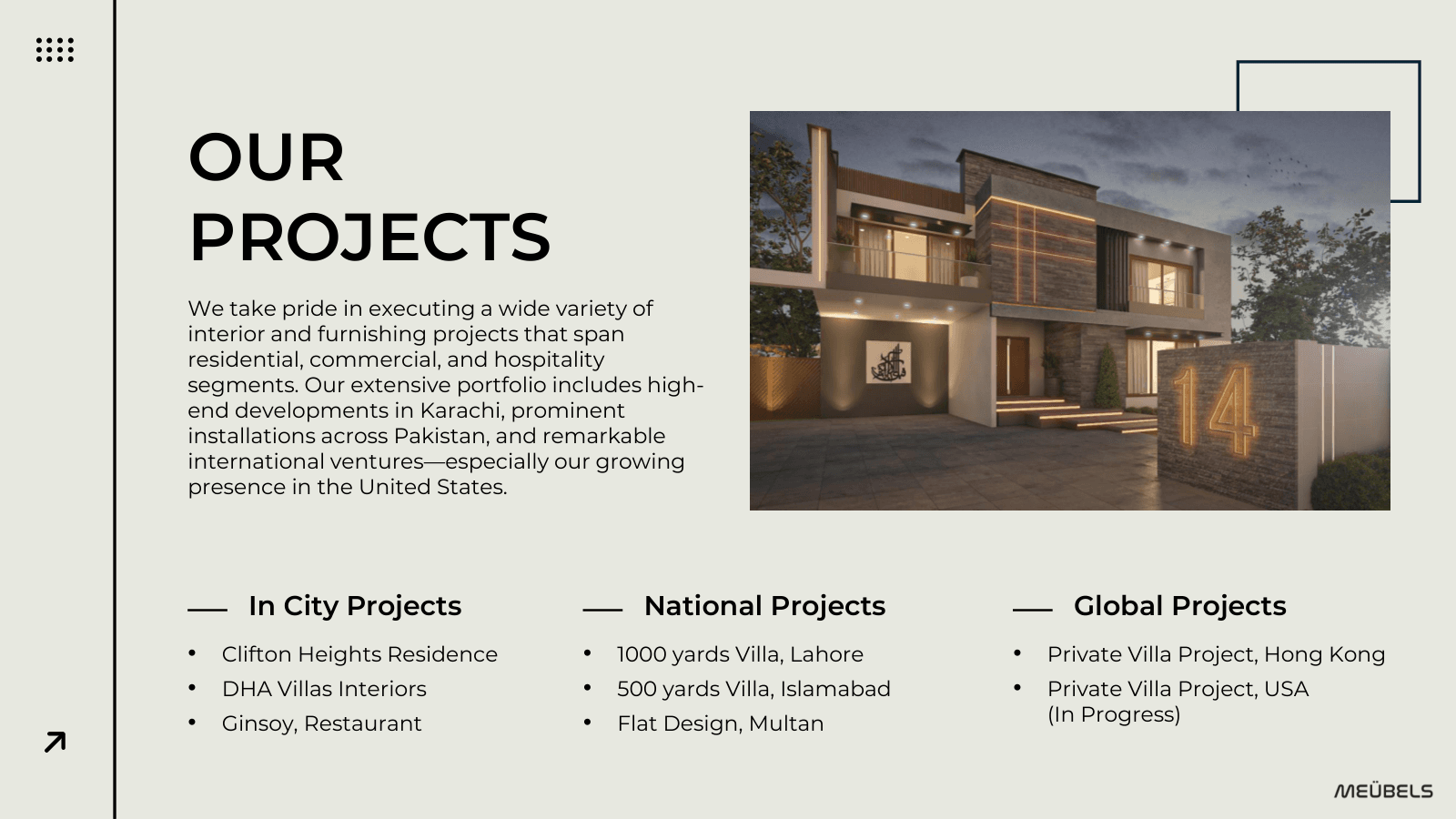 Finished pitch deck slide delivered by DeckFlix
