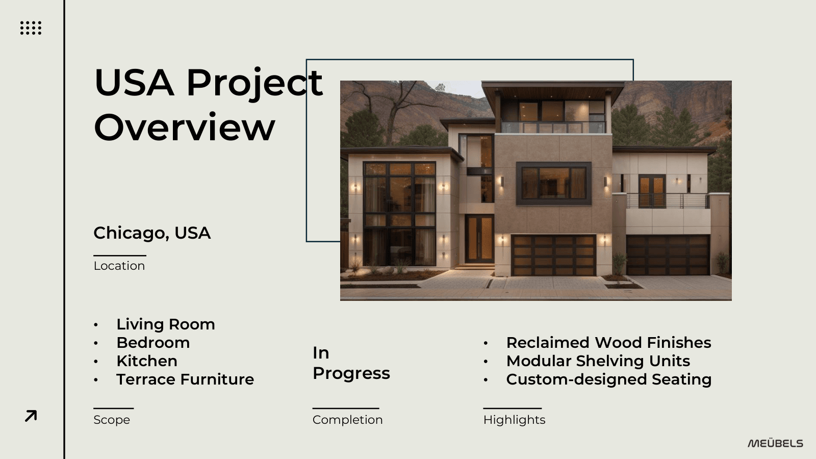 Finished pitch deck slide delivered by DeckFlix